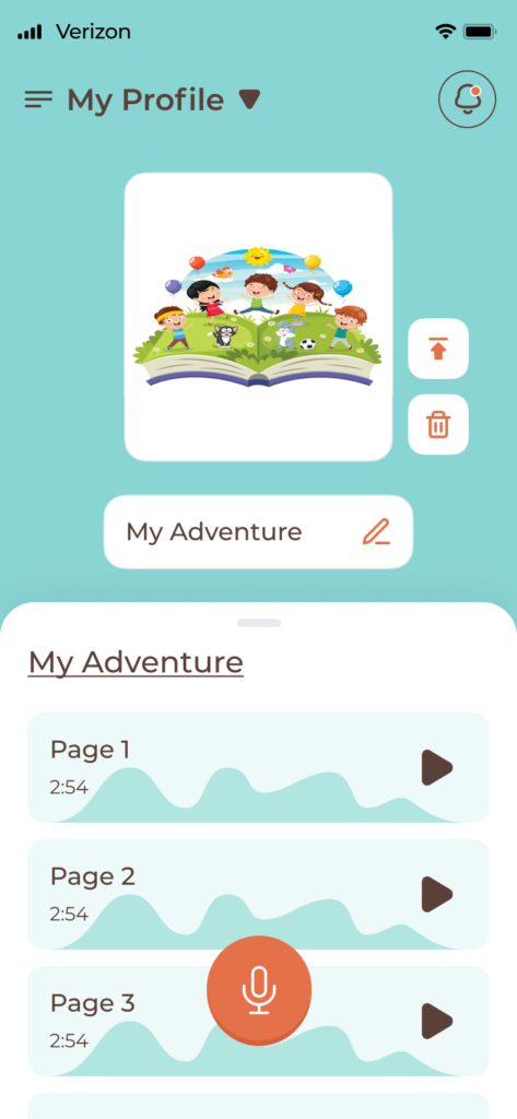Book app design review of chapters